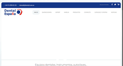 Desktop Screenshot of dental.com.es
