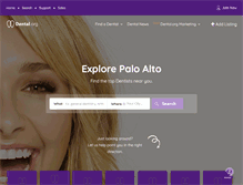 Tablet Screenshot of dental.org