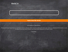 Tablet Screenshot of dental.ie